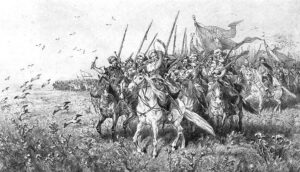 рисунок казаки хмельницкого